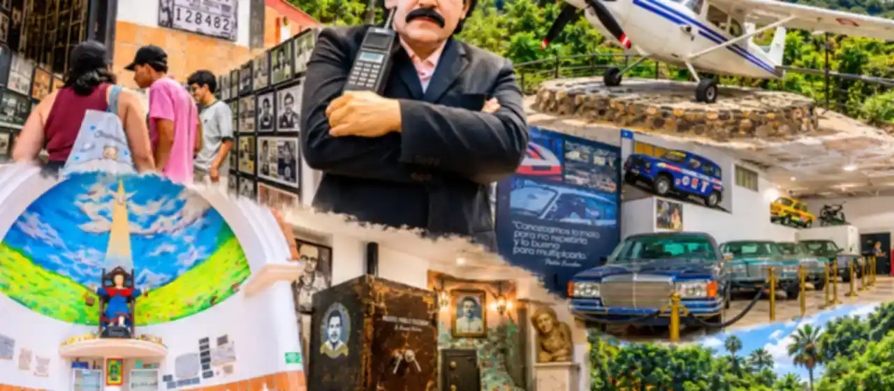 Places visited on the Pablo Escobar Tour in Medellín
